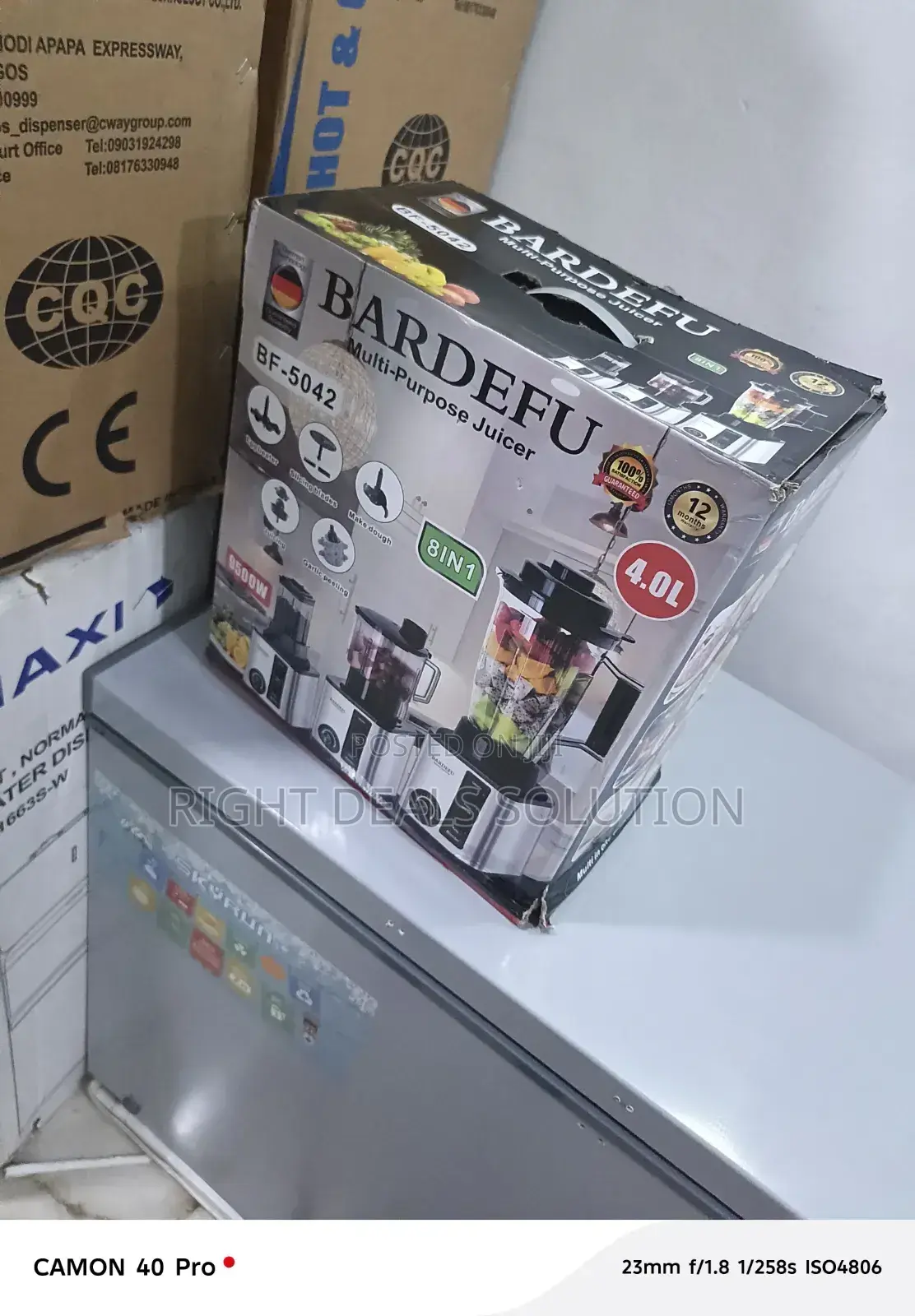 Original Bardefu Bf-5042 Blender