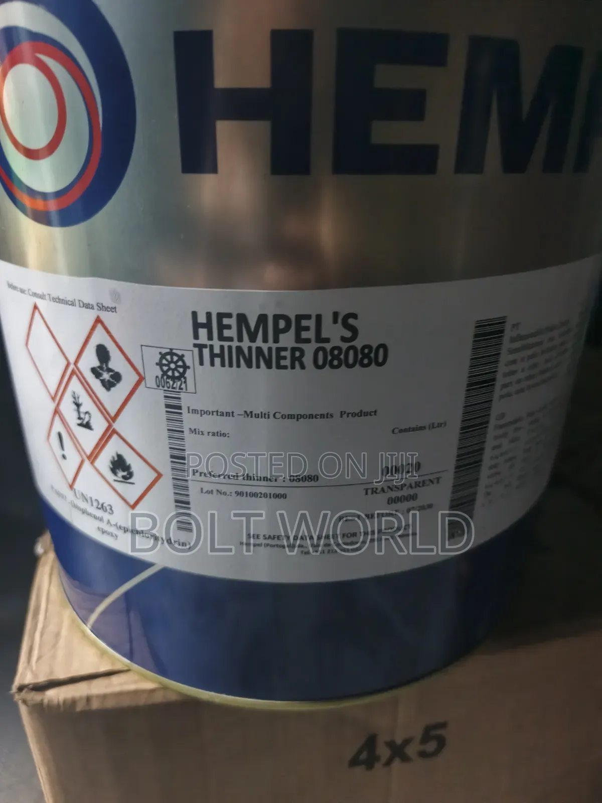 Hempel's Thinner 08080 20l