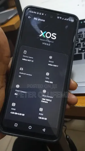 Infinix Hot 12 128 GB Black