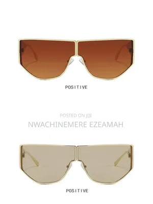Oversized Pretty Sunglasses –Brown,Tea Gradient Lens + Suede Pouch