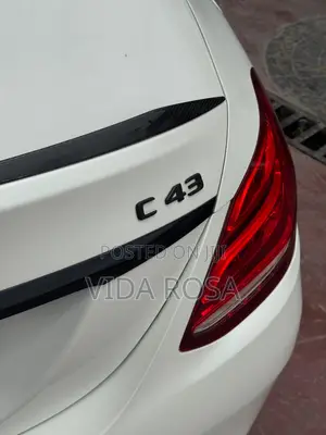 Mercedes-Benz C-Class C 43 AMG 4MATIC (W205) 2017 White