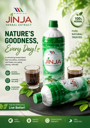 Jinja Herbal Extract Refreshing and Goodness Herbs