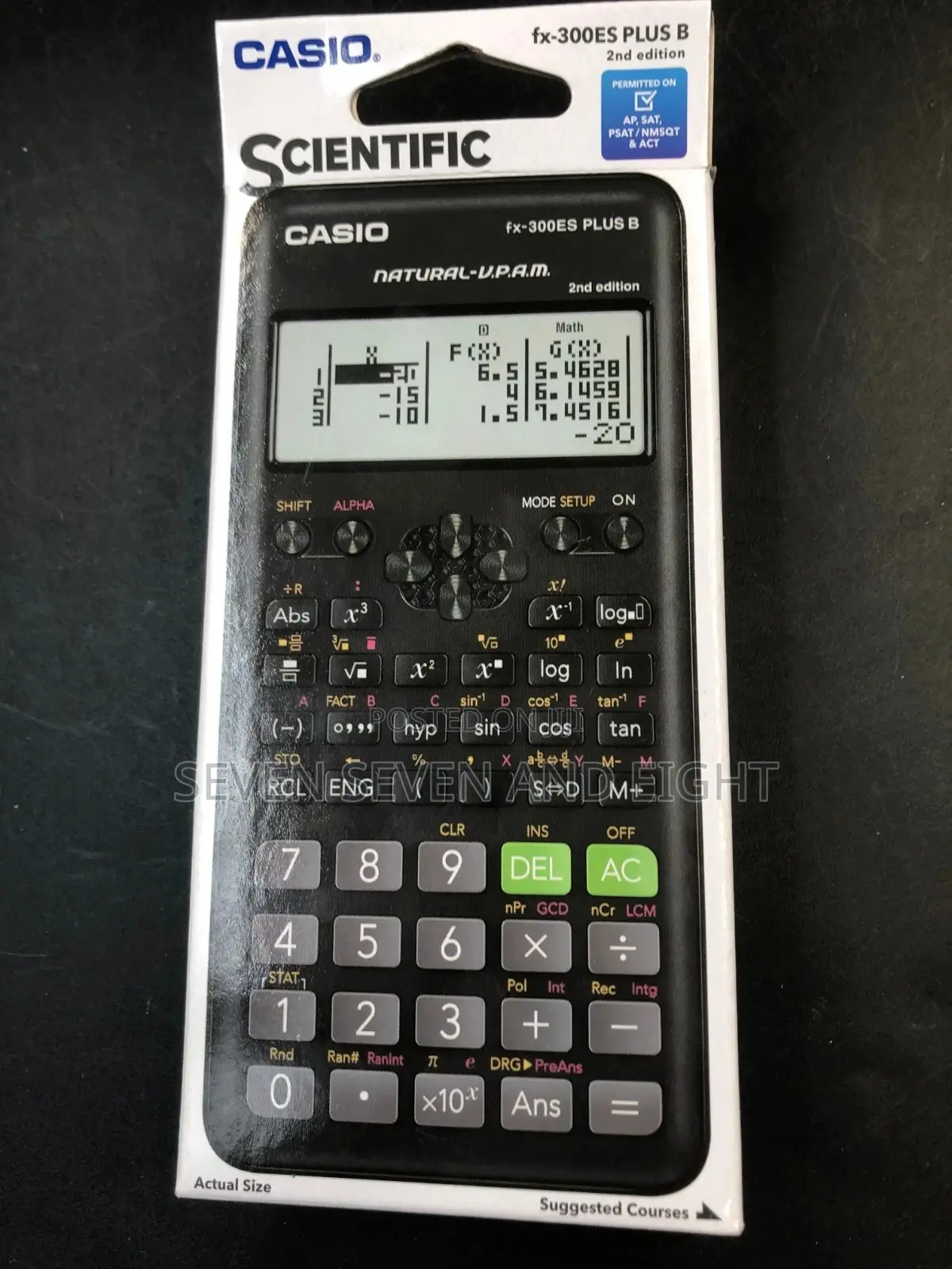 Casio Fx-300es Plus 2nd Edition Scientific Calculator