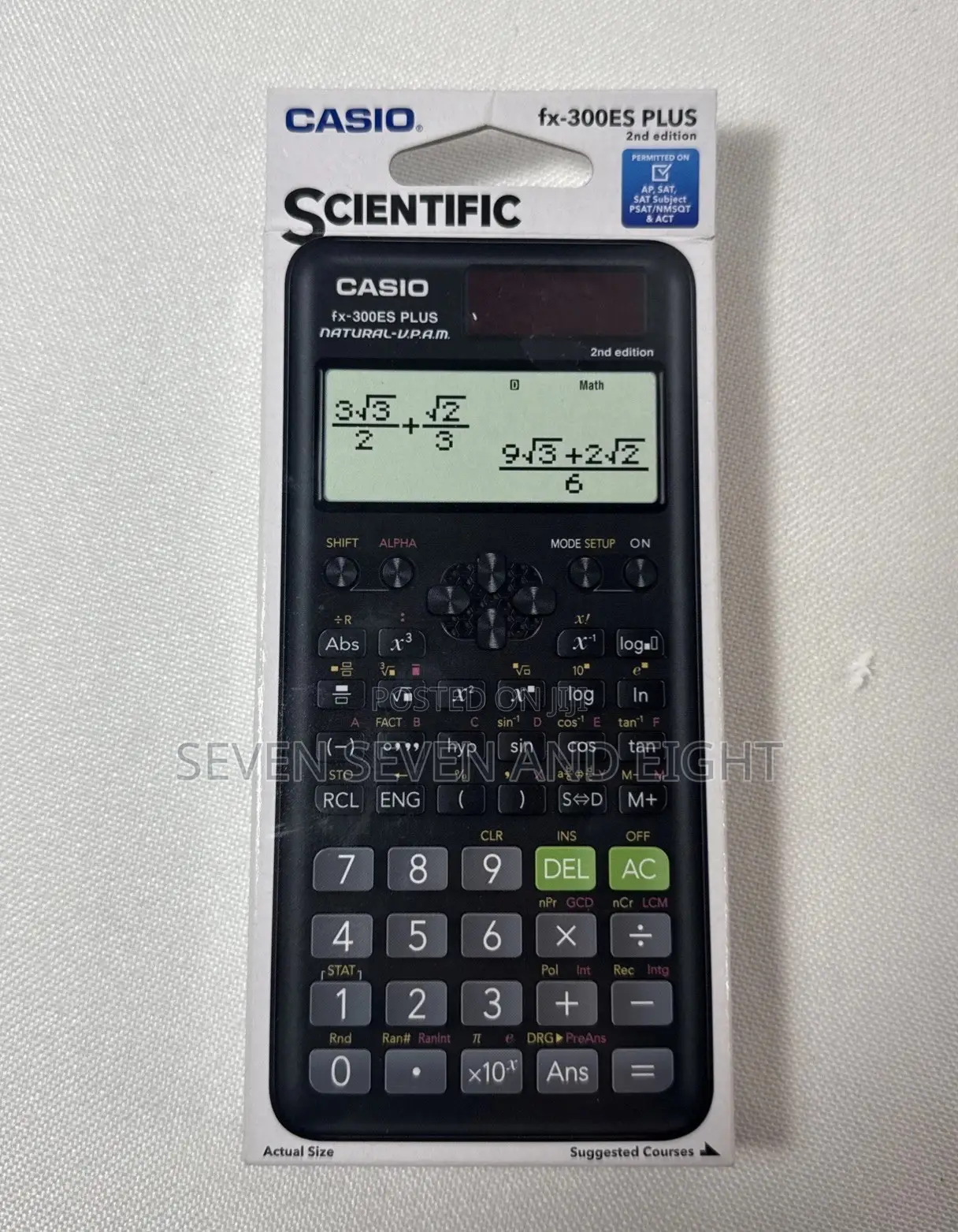 Casio Fx-300es Plus 2nd Edition Scientific Calculator