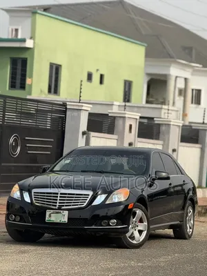 Mercedes-Benz E350 2011 Black