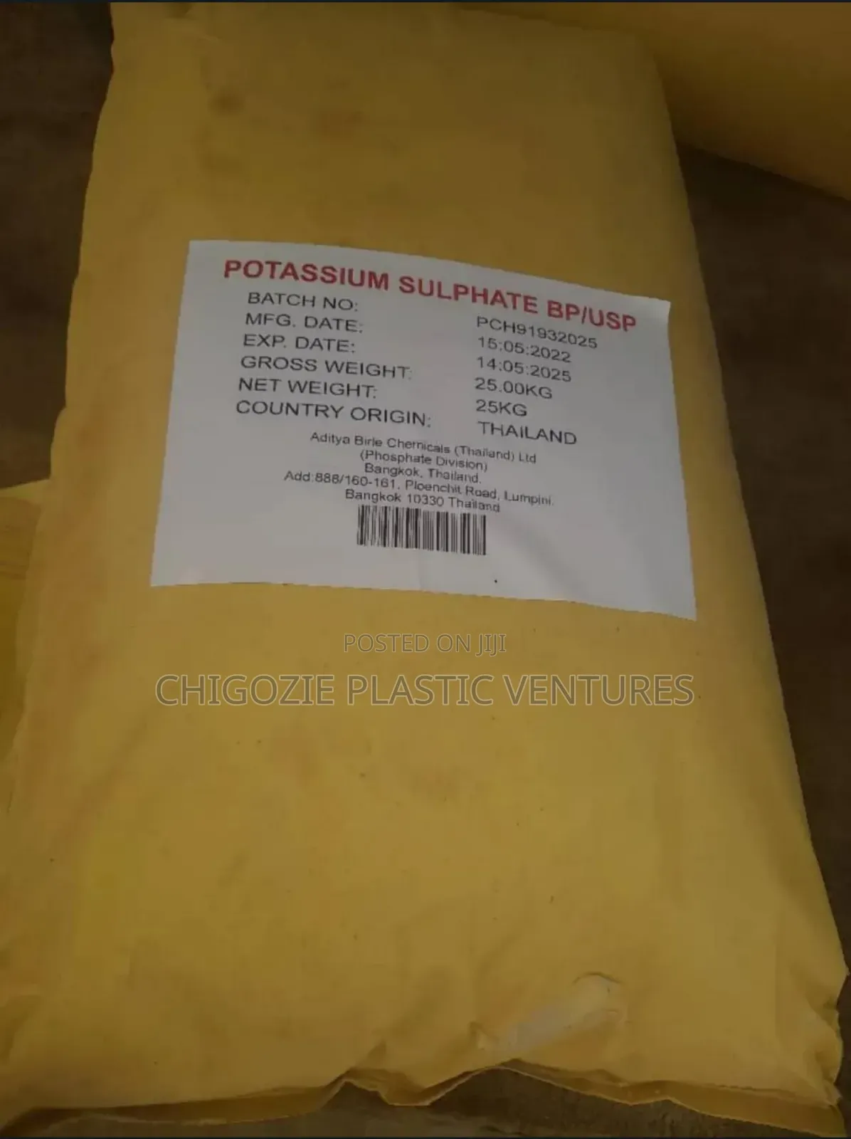 Potassium Sulphate