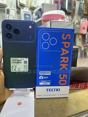 New Tecno Spark 50 128 GB Blue