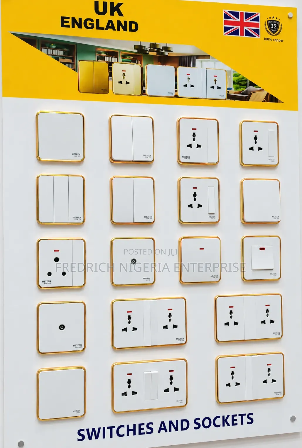 Modern Switches and Sockets