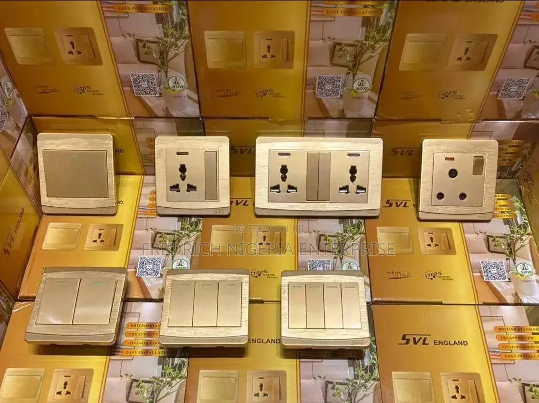 Modern Switches and Sockets