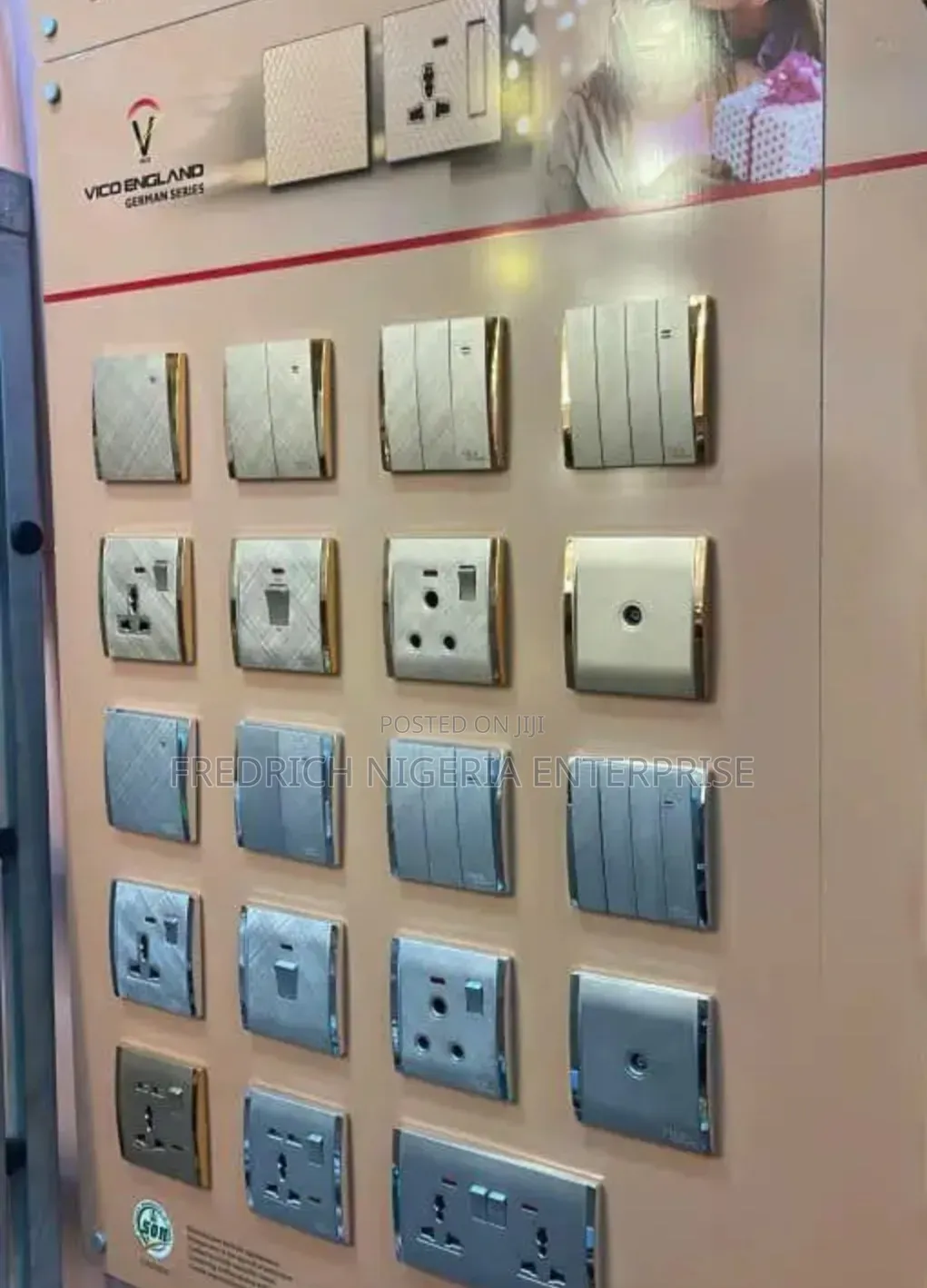 Modern Switches and Sockets
