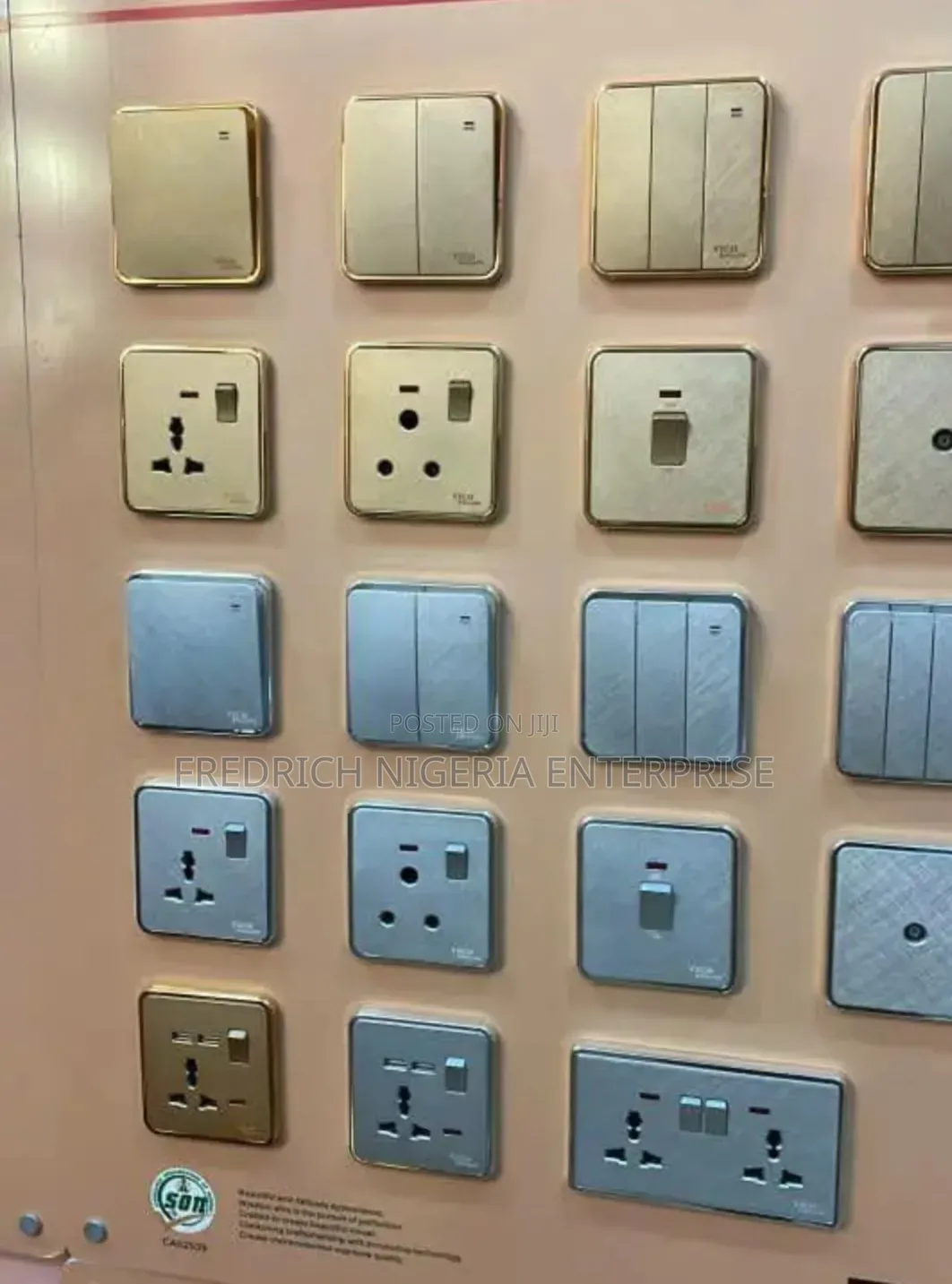 Modern Switches and Sockets