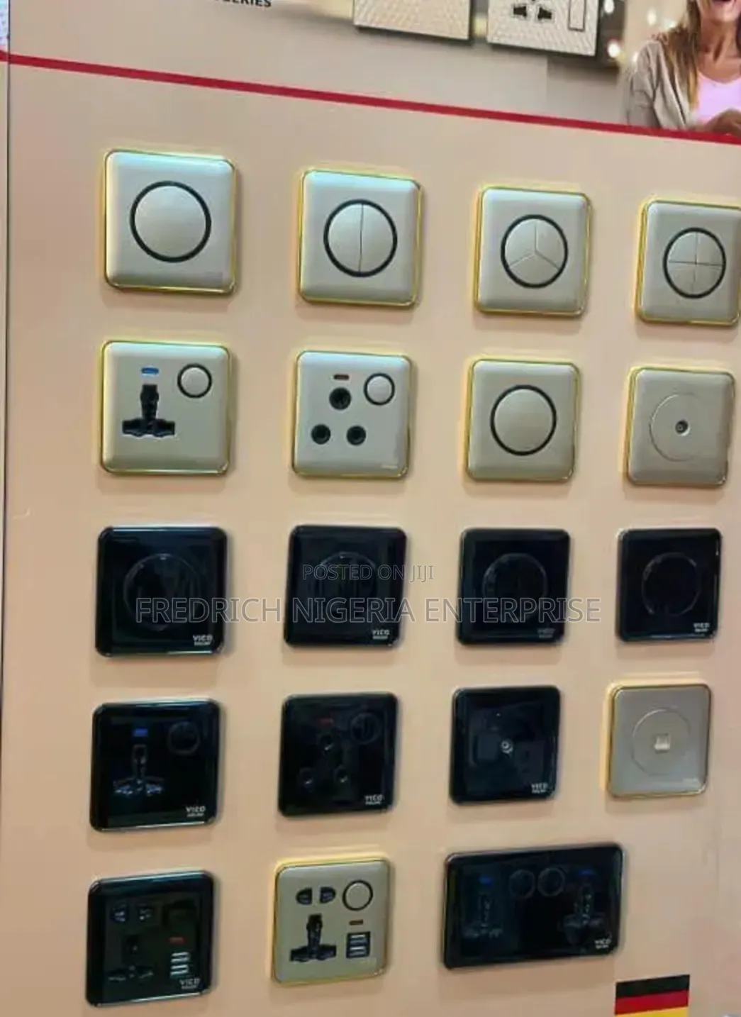 Modern Switches and Sockets