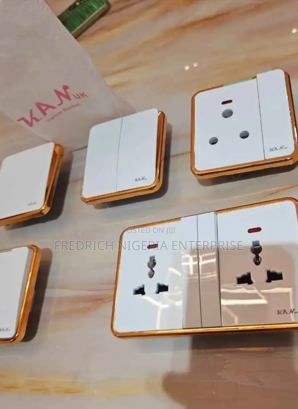 Modern Switches and Sockets