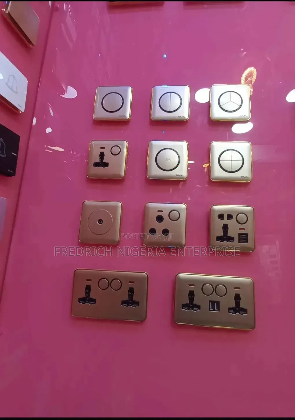 Modern Switches and Sockets
