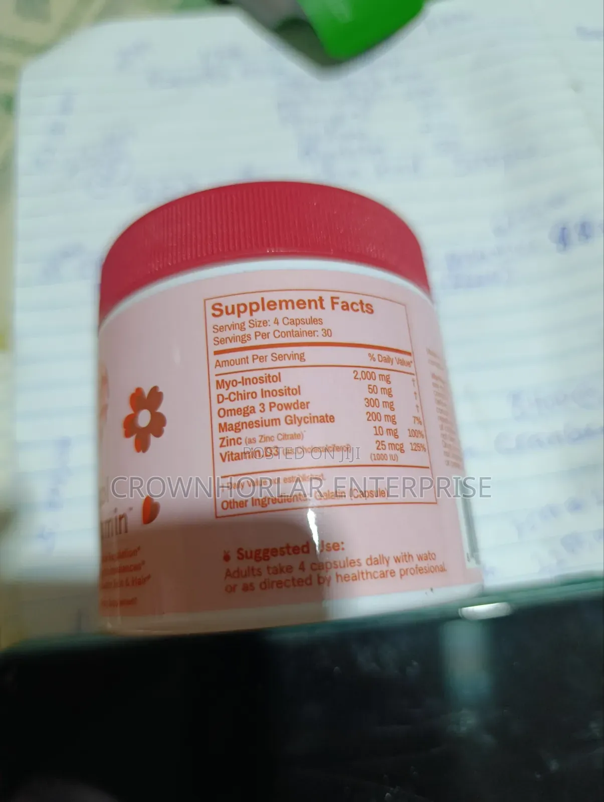 Peach Perfect Inositol Multivitamin
