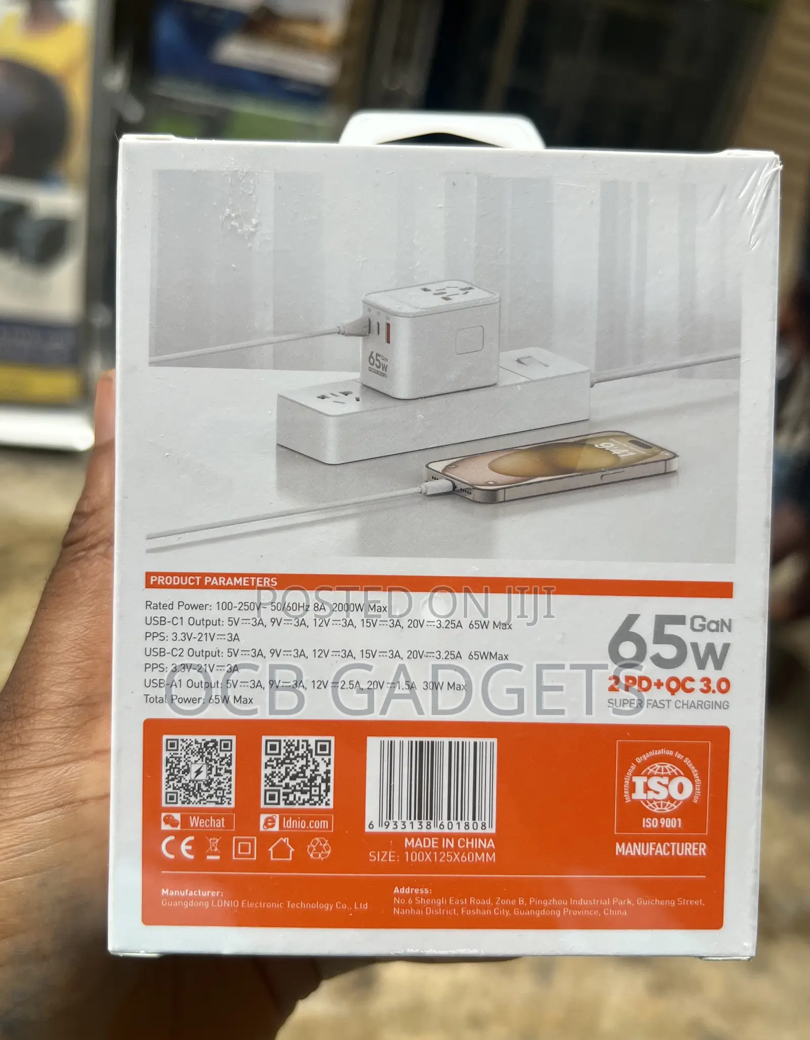 Ldnio 65w Travel Converter Adapter
