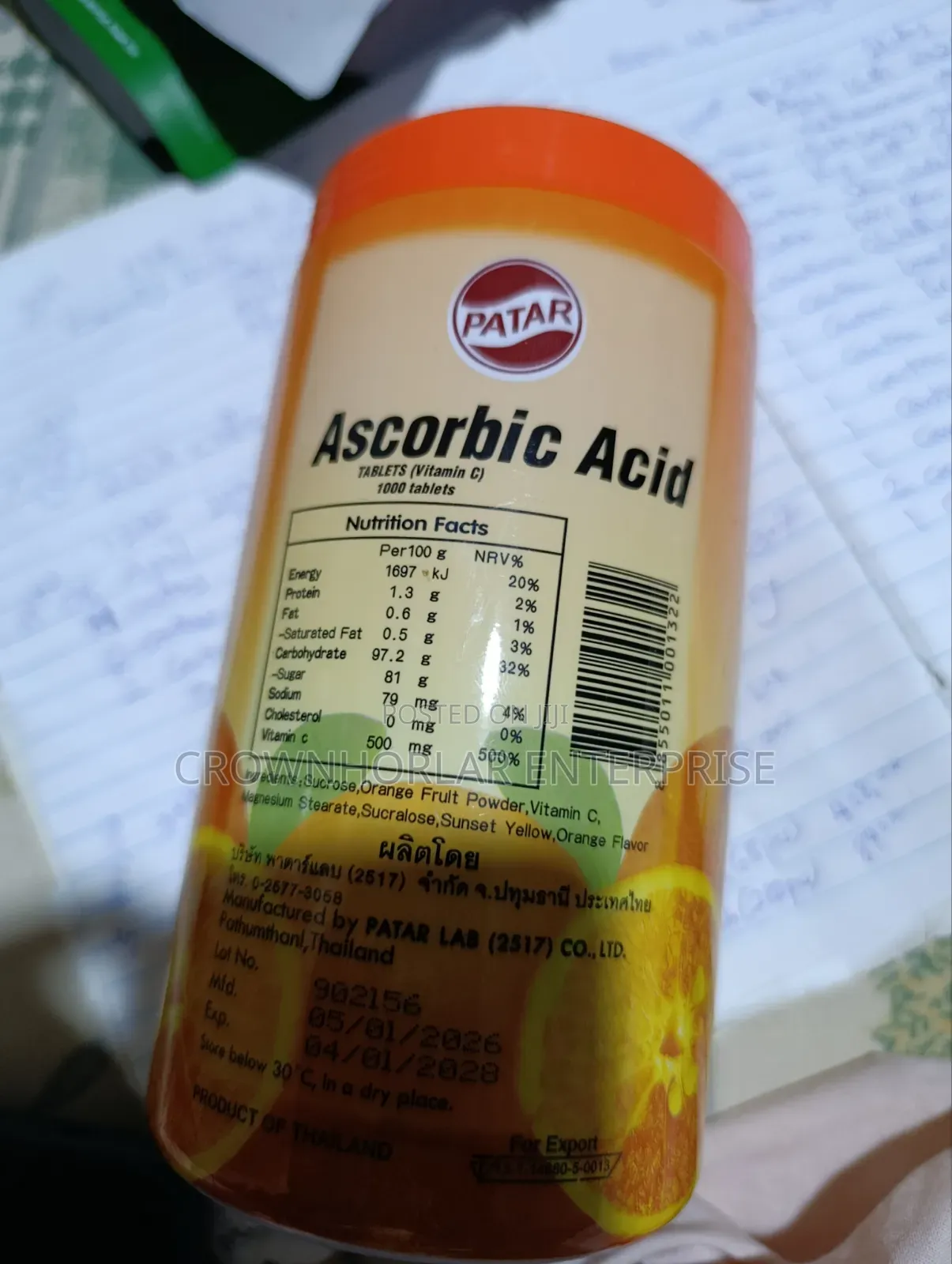 Ascorbic Vitamin C