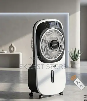 Lontor 12" Rechargeable Solar Mist Fan With Remote Control (Ctl-Cf041)
