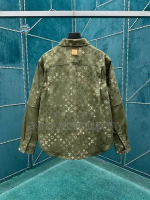 Louis Vuitton Denim Monogram Jacket Best Quality Well Banded Package