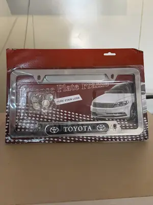 Plate Number Cover