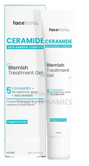Face Facts Ceramide Blemish Treatment Gel | Targets + Calms | 50ml