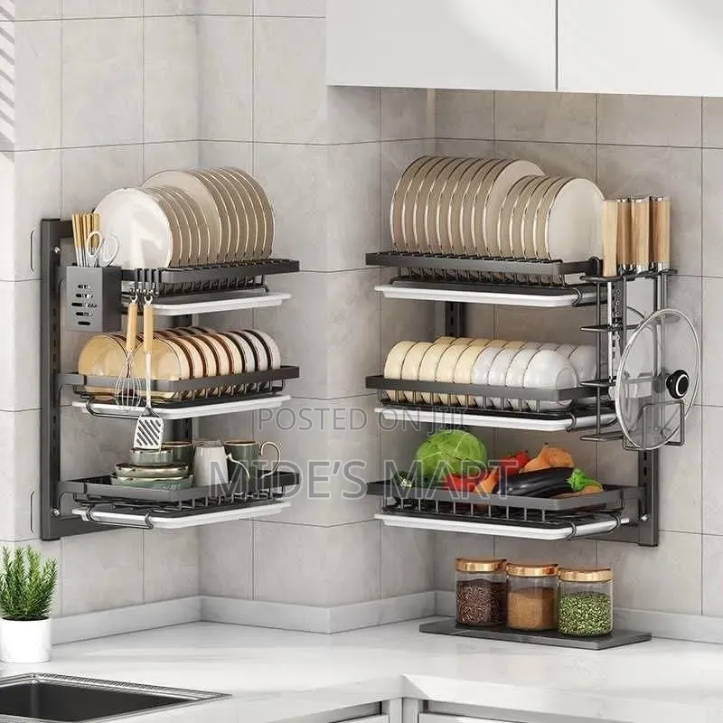 3 Layer Wall Mounted Plate Rack 
₦