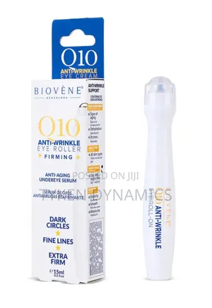 Biovene Q10 Firming Anti-Ageing Under Eye Serum Roller 15ml