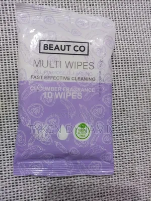 Beautiful Co Multi Wipes Cucumber Fragrance -10pc Wipes