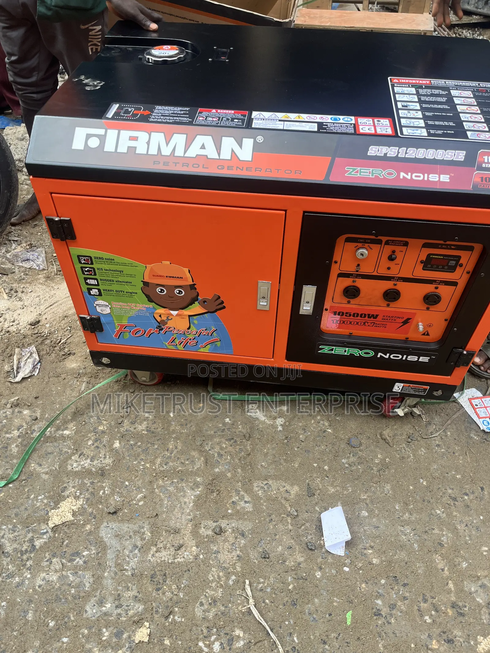 Firman Soundproof Generator 10kva Zero Noise