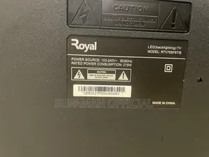 75 Inches Royal Smart Tv.