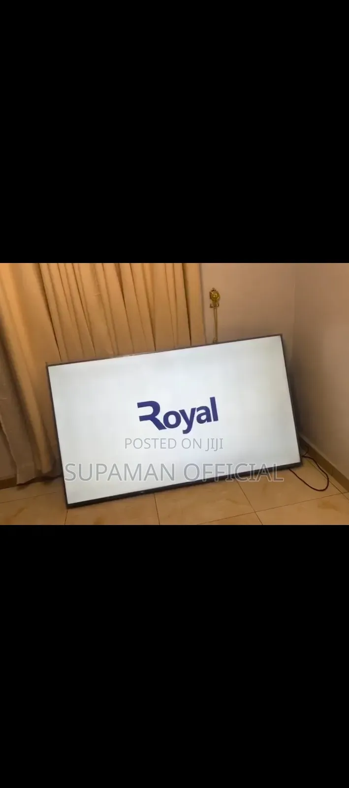 75 Inches Royal Smart Tv.