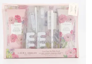 Laura Ashley 10 Piece Foot Care Set With Pouch