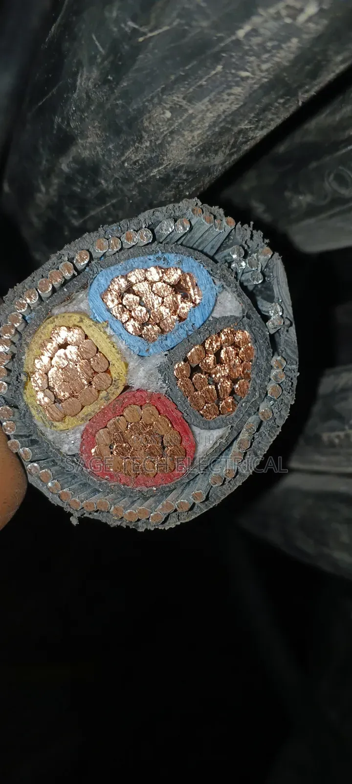 70mm 4core PVC Swa PVC Armoured Cable