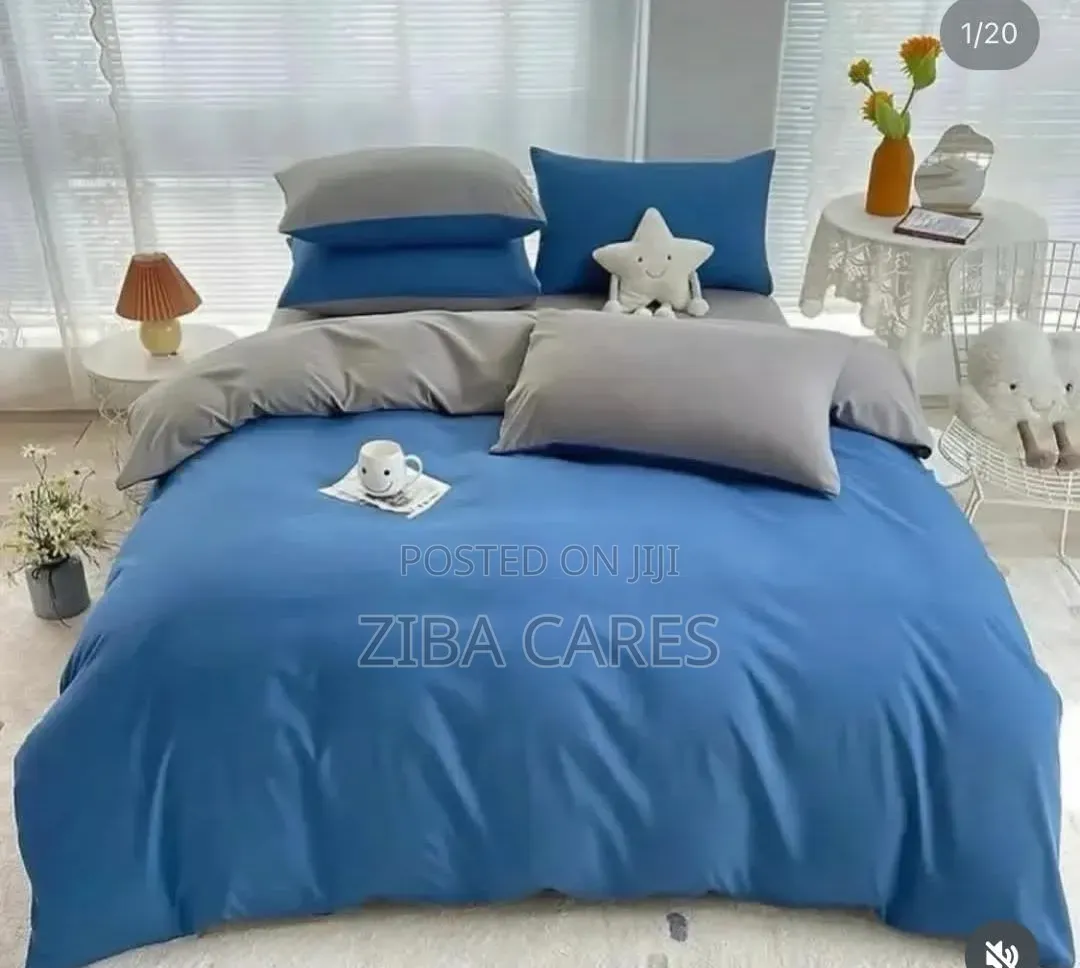 Luxury Combination Sky Blue and Grey 6x6