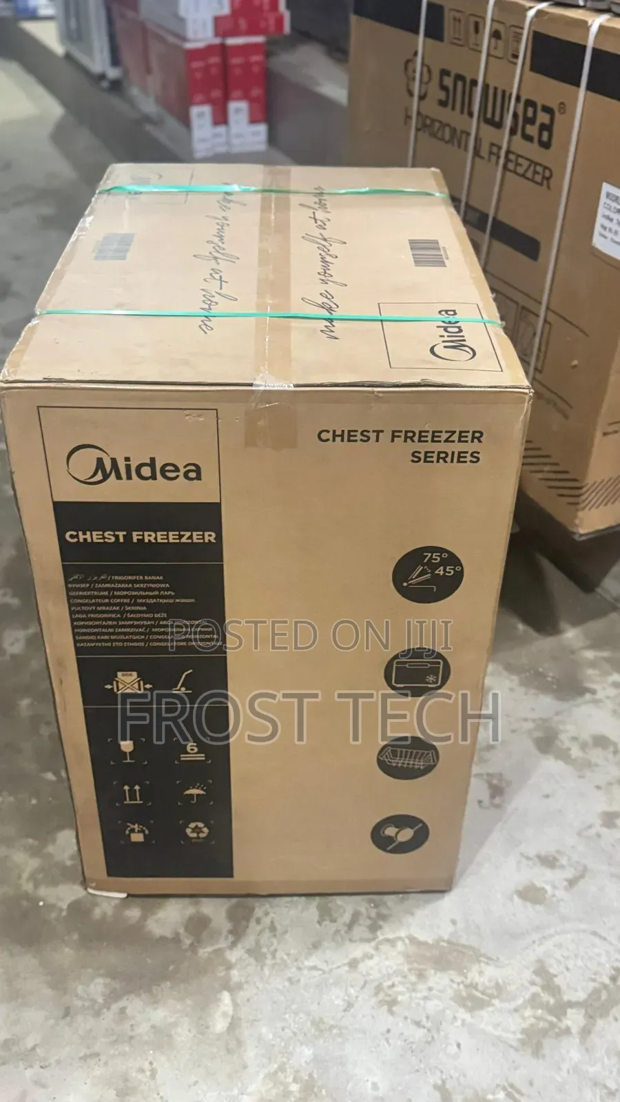 Midea 198l/200l Chest Freezer