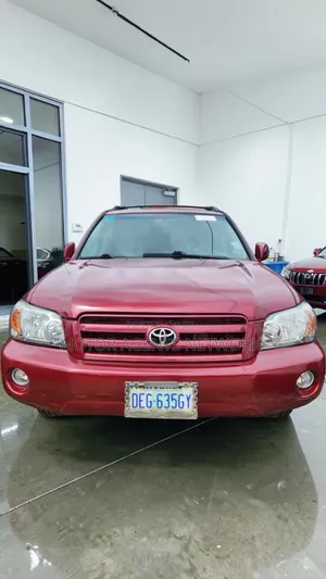 Toyota Highlander 2003 Red