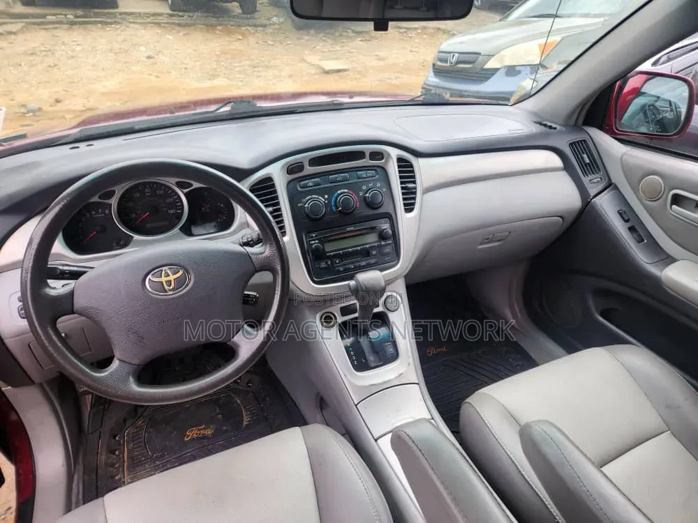 Toyota Highlander 2003 Red