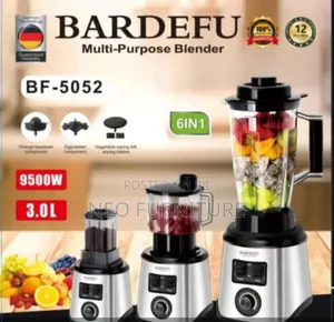 6pcs Bardefu Blender 3l