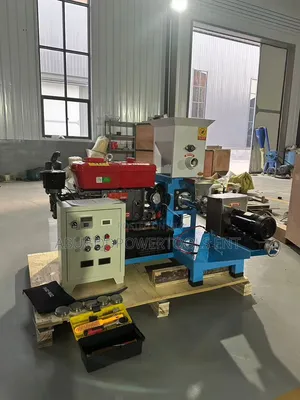 Diesel Engine Fish Feed Extruder Machine