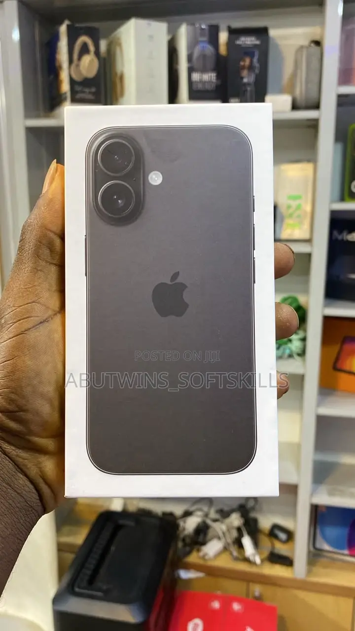 New Apple iPhone 16 128 GB Black
