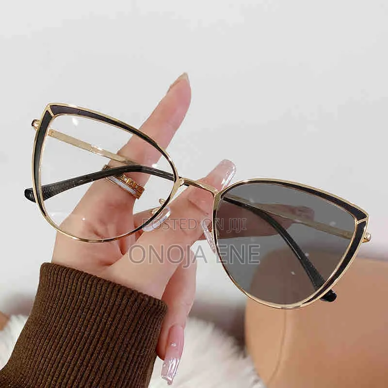 Anti-Blue Light Flat Glasses