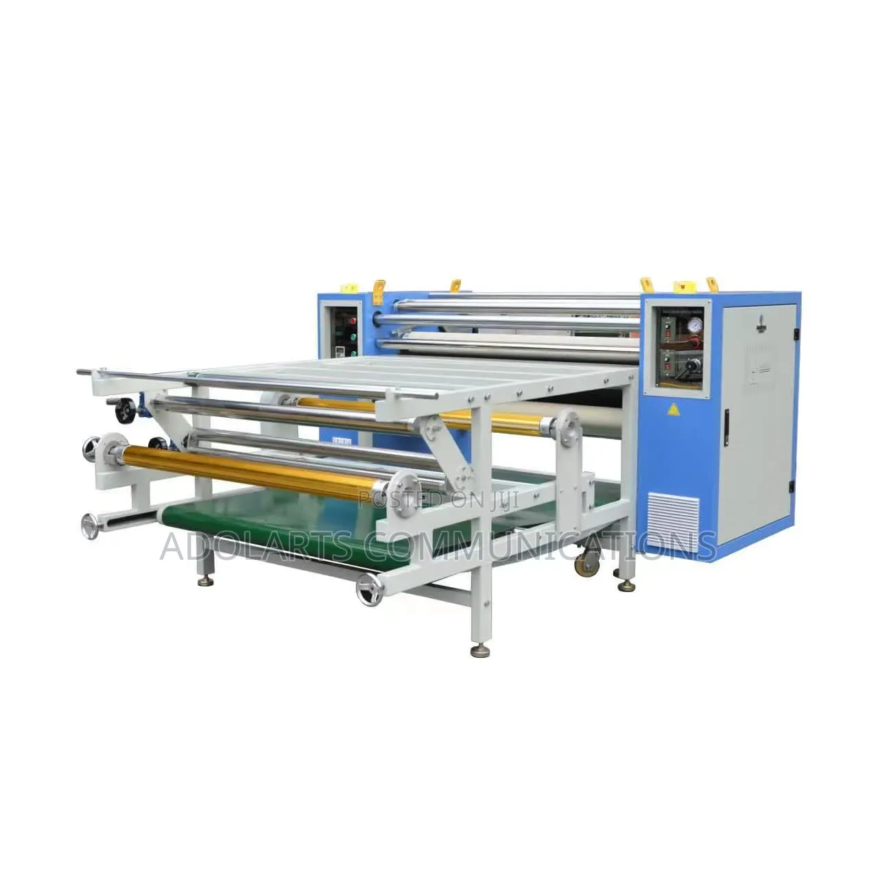 Roll to Roll Oil Heat Press Machine With Air Compressor