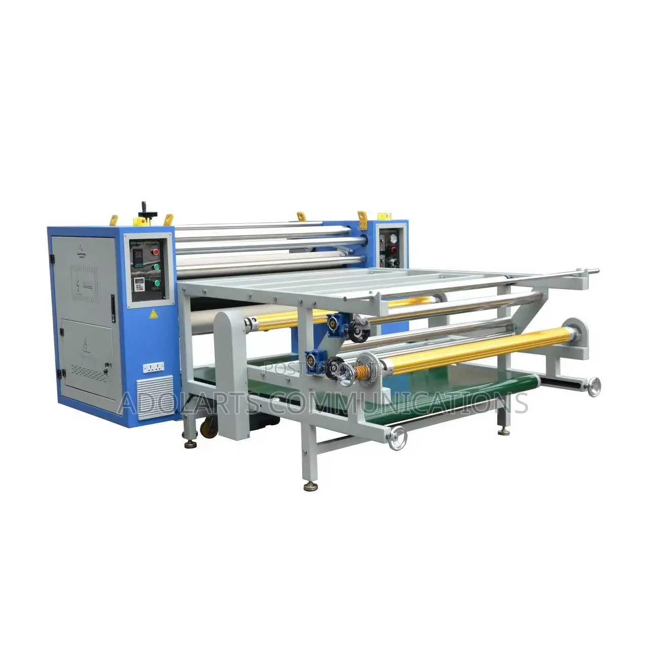 Roll to Roll Oil Heat Press Machine With Air Compressor