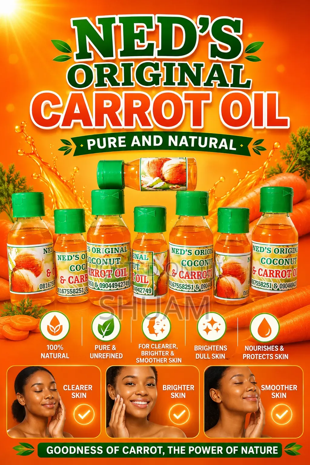 Ned's Original Carrot Oil