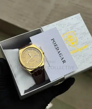 Quality Poedagar Leather Watch