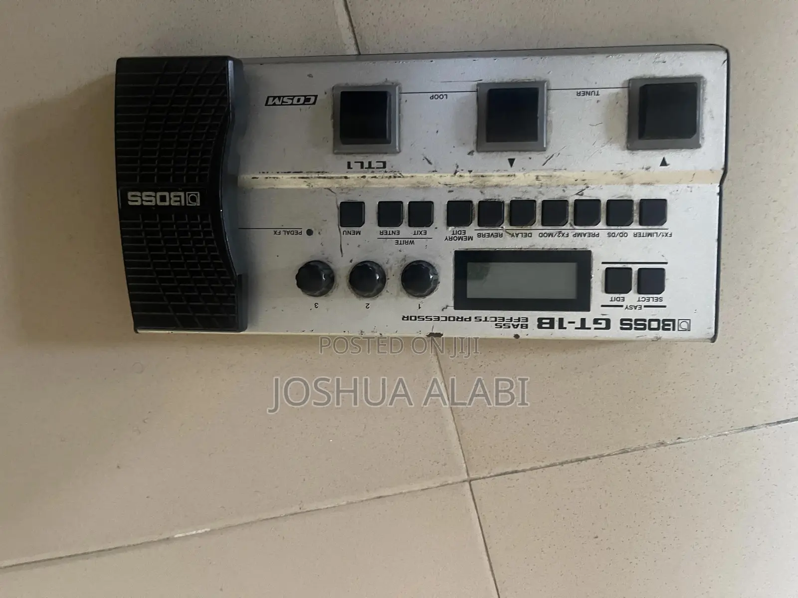 Boss Gt-1b Bass Multi-Effects Processor Multi Effect Pedal