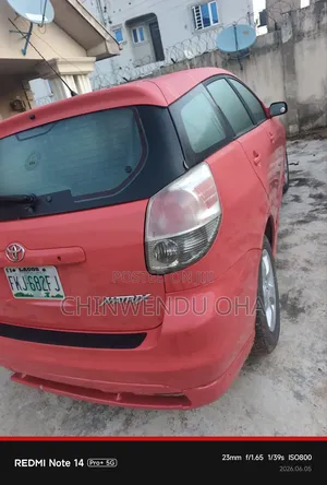 Toyota Matrix 2006 Red