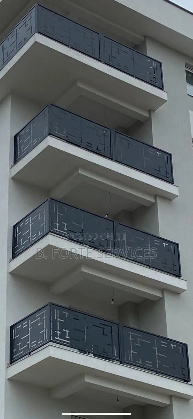 Decorative Laser Panel Balcony