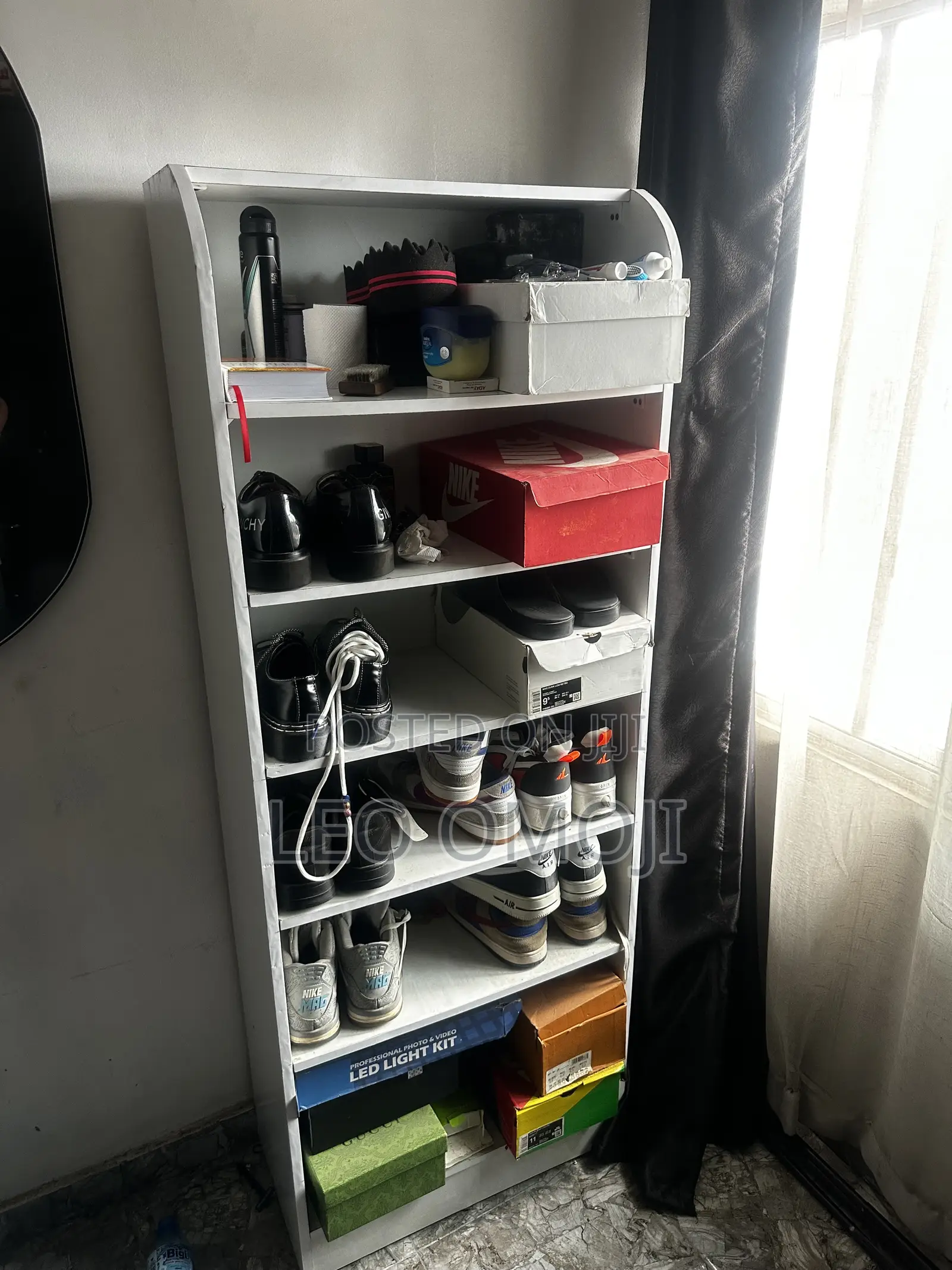 White Shoe Rack