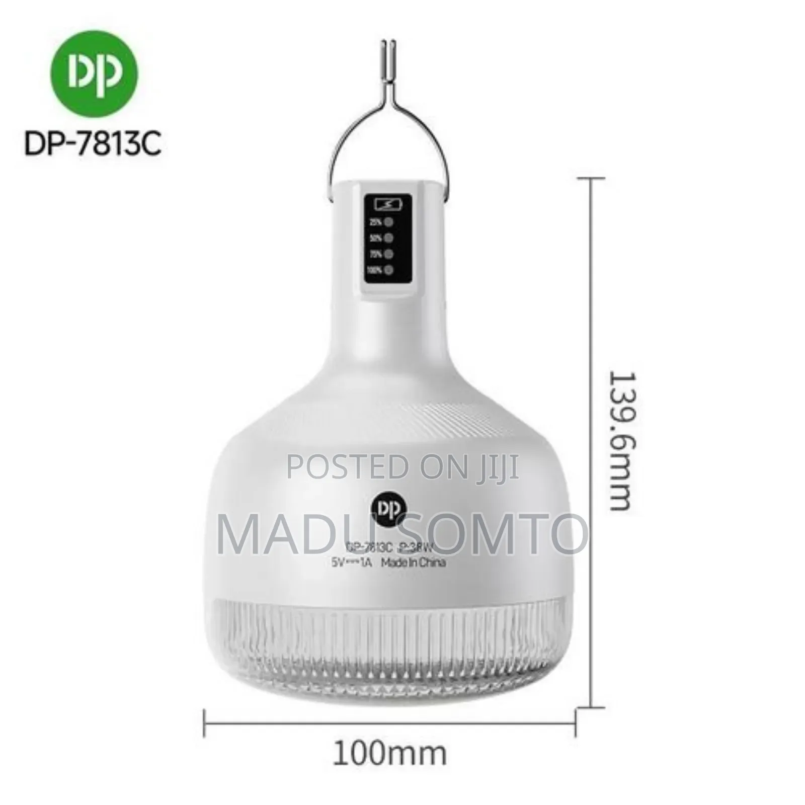 Dp 7813c Rechargeable Led Emergency Bulb